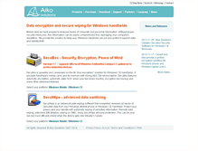 Tablet Screenshot of aikosolutions.com